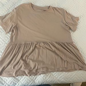 American Eagle peplum top